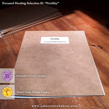 The packaging of Focused Healing Selection 01