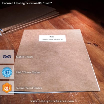 The packaging of Focused Healing Selection 06